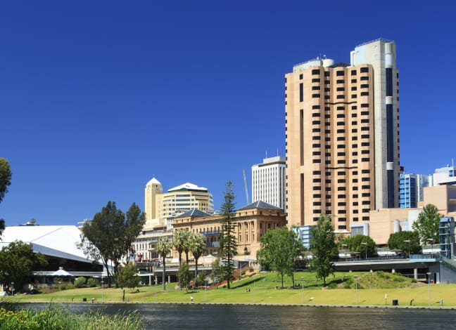 adelaide skyline